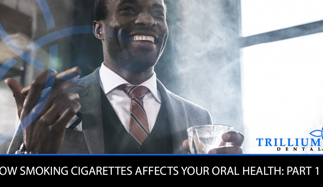 smoking affect oral health