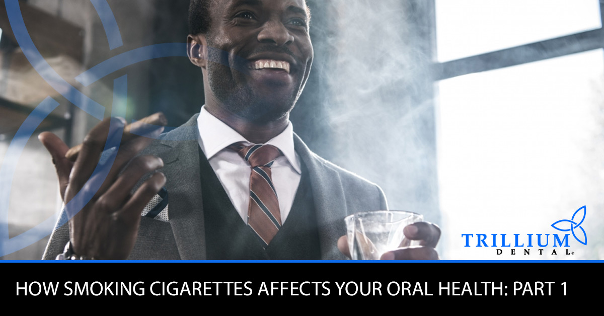 smoking affect oral health