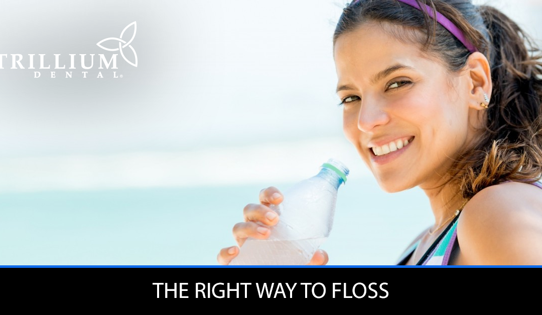 THE RIGHT WAY TO FLOSS